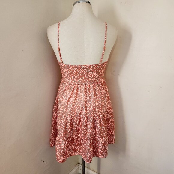 Shein Pink Petal Print Sundress Women's Size Small‎ - Picture 2 of 5